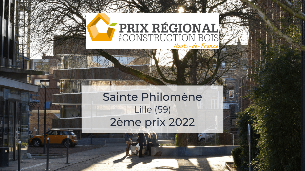 2ème prix : « Sainte Philomène » – Prix Régional de la Construction Bois Hauts-de-France 2022