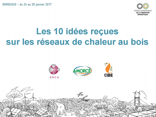 Les 10 idées reçues sur les réseaux de chaleur au bois