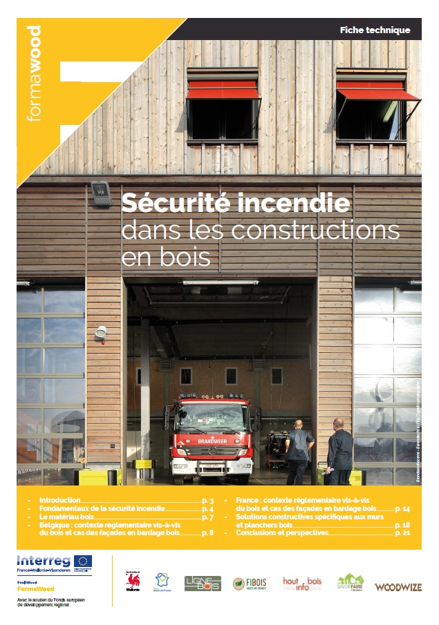 Fiche technique – Sécurité incendie dans les constructions en bois