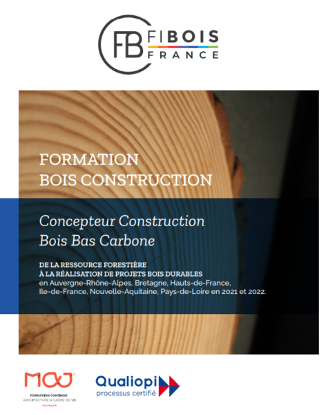 Nouvelles dates de formation construction bois