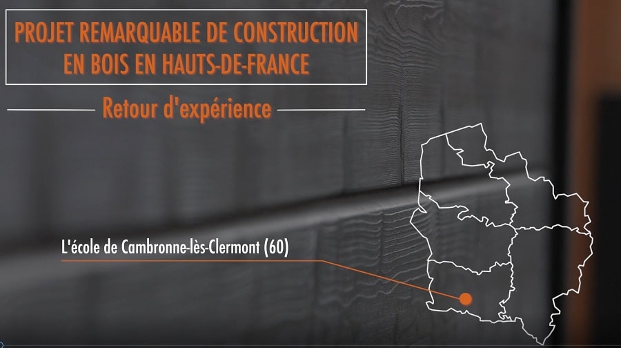 Ecole de Cambronne-lès-Clermont : retour d’expérience d’un projet remarquable de construction en bois local