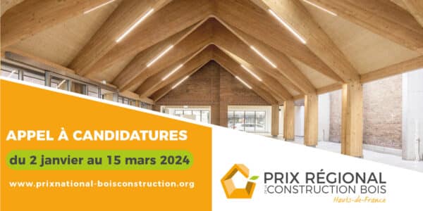 Appel à candidatures – Prix Régional de la Construction Bois 2024