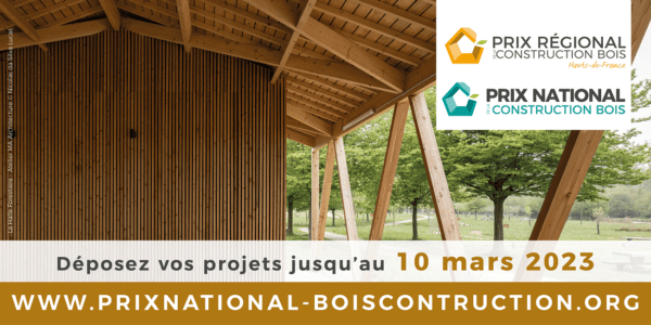 Appel à candidatures – Prix Régional de la Construction Bois 2023
