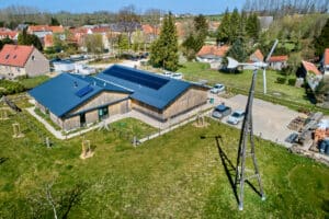 La maison du Parc : extension et construction en feuillus