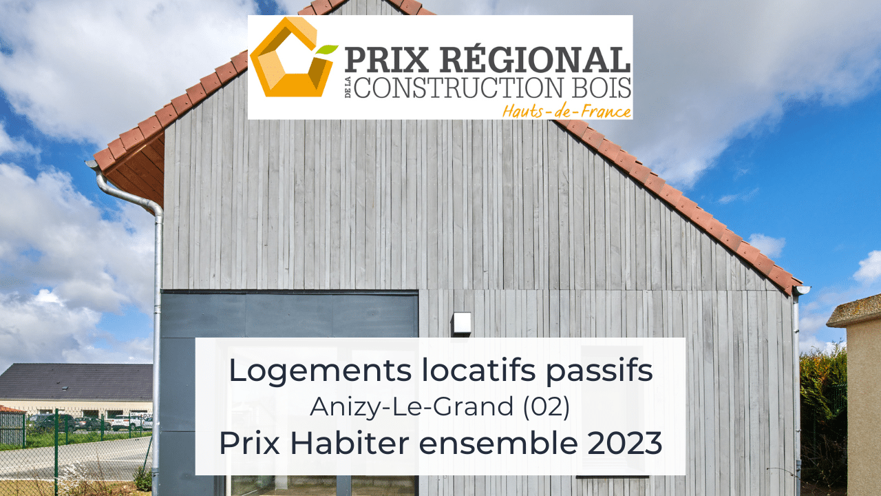 Prix Habiter ensemble : « Logements locatifs passifs » – Prix Régional Construction Bois 2023