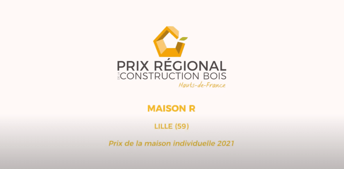 Prix de la maison individuelle : « Maison R » – Prix Régional de la Construction Bois 2021