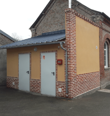 Chaufferie à Granulés de Bois du Groupe scolaire de CANAPLES