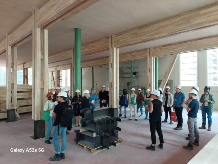 Visite de chantier du Palais Rameau