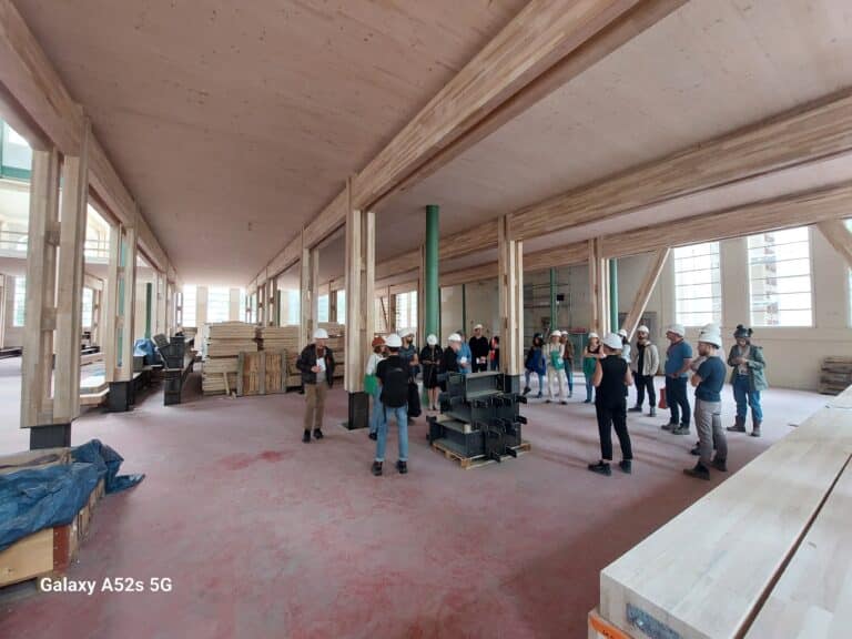 Visite de chantier du Palais Rameau