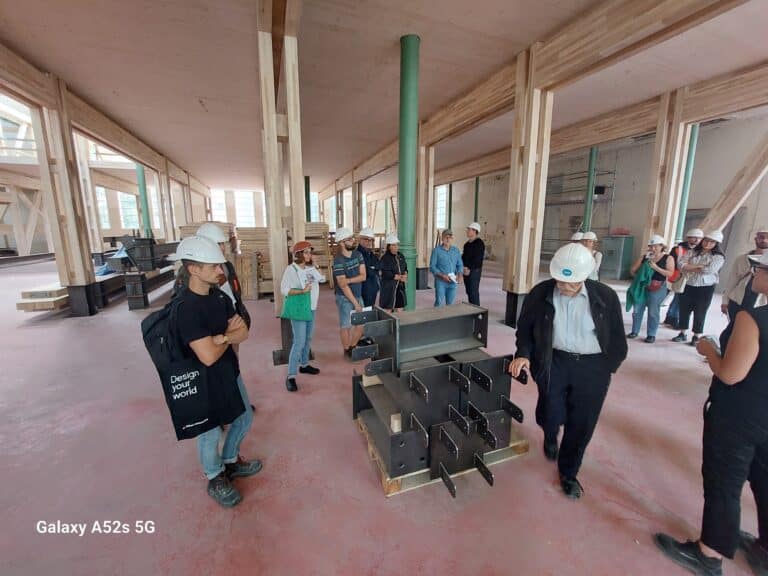 Visite de chantier du Palais Rameau