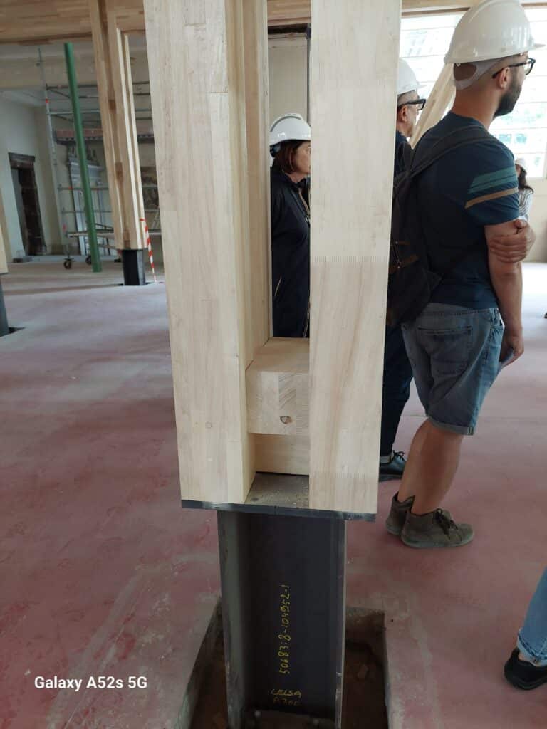 Visite de chantier du Palais Rameau