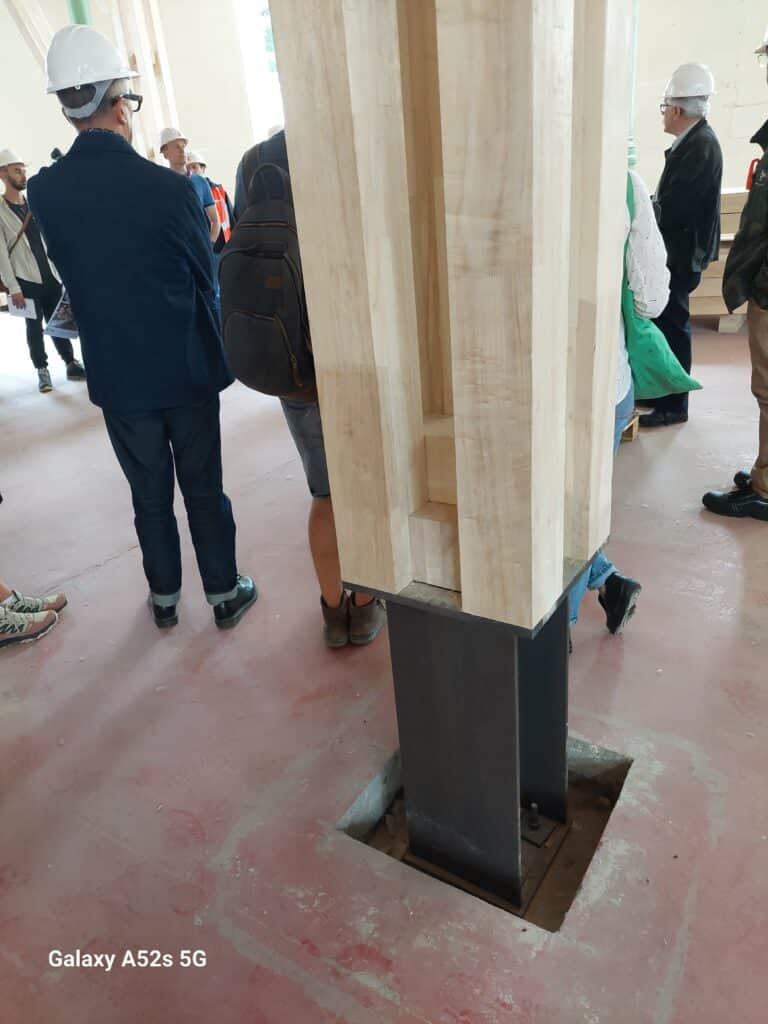 Visite de chantier du Palais Rameau