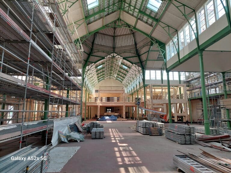 Visite de chantier du Palais Rameau