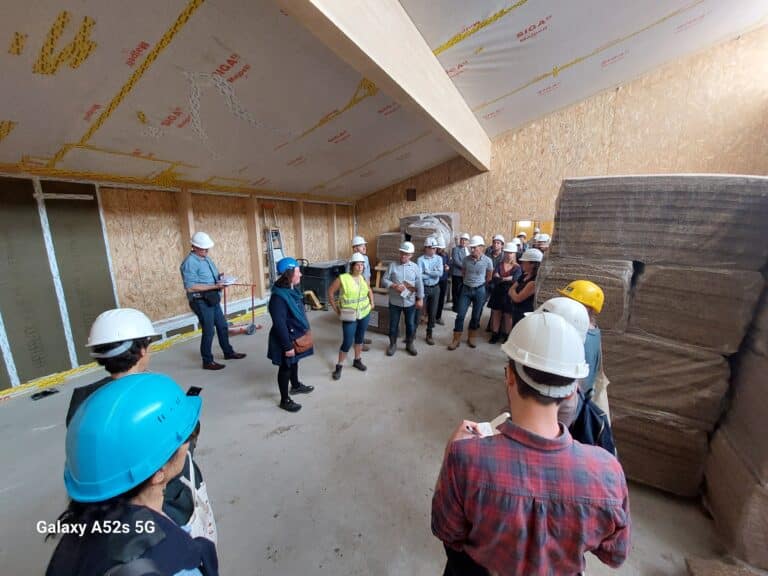 Visite de chantier de l’école Adrien Bonnel à Pont-Ste-Maxence