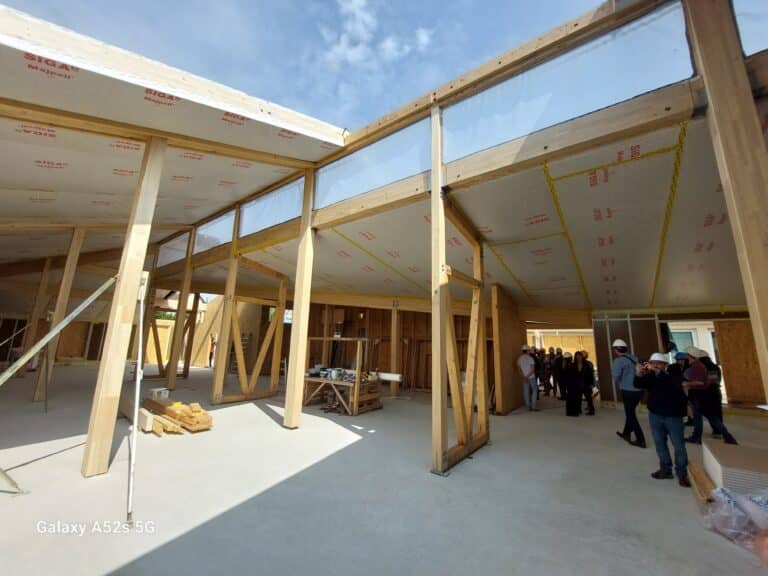 Visite de chantier de l’école Adrien Bonnel à Pont-Ste-Maxence