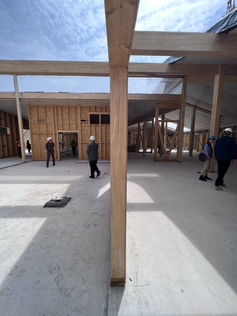 Visite de chantier de l’école Adrien Bonnel à Pont-Ste-Maxence