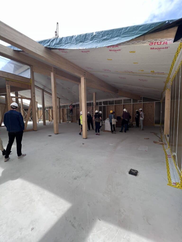 Visite de chantier de l’école Adrien Bonnel à Pont-Ste-Maxence