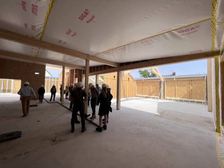 Visite de chantier de l’école Adrien Bonnel à Pont-Ste-Maxence