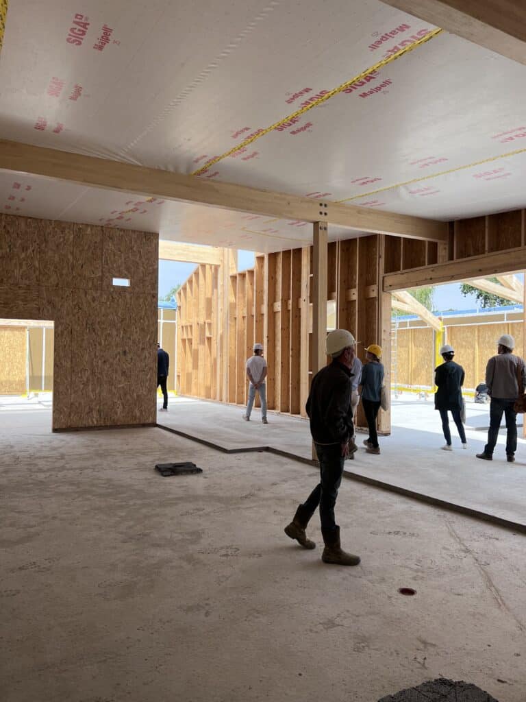 Visite de chantier de l’école Adrien Bonnel à Pont-Ste-Maxence