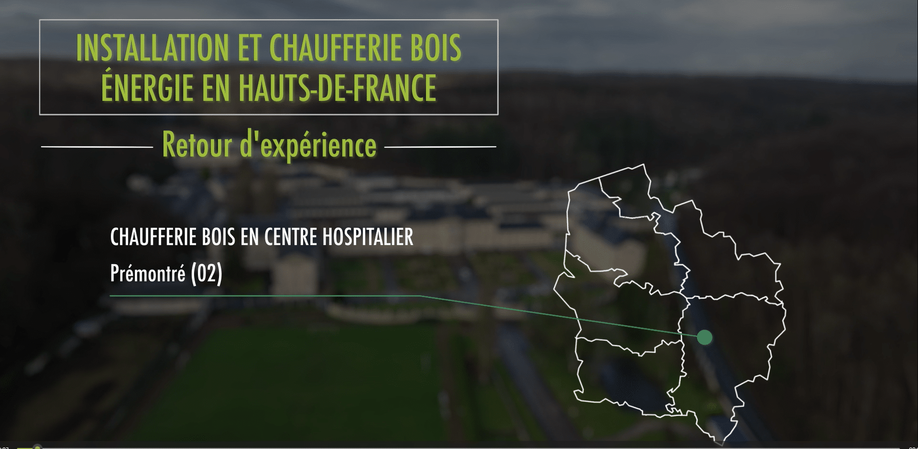 La chaufferie bois du centre hospitalier de Prémontré