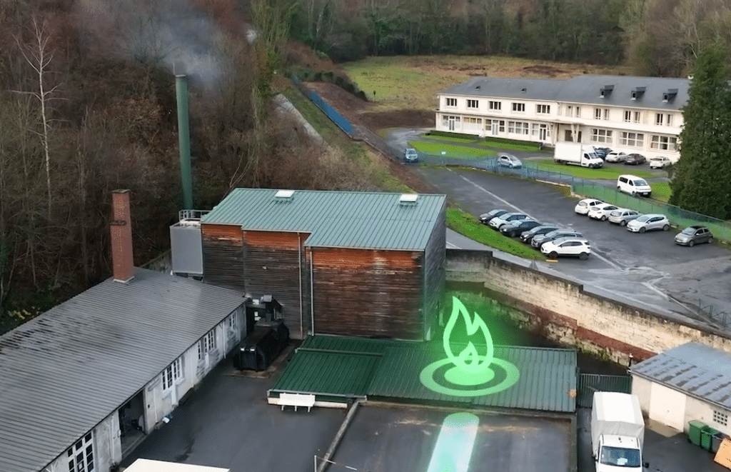 La chaufferie bois du centre hospitalier de Prémontré